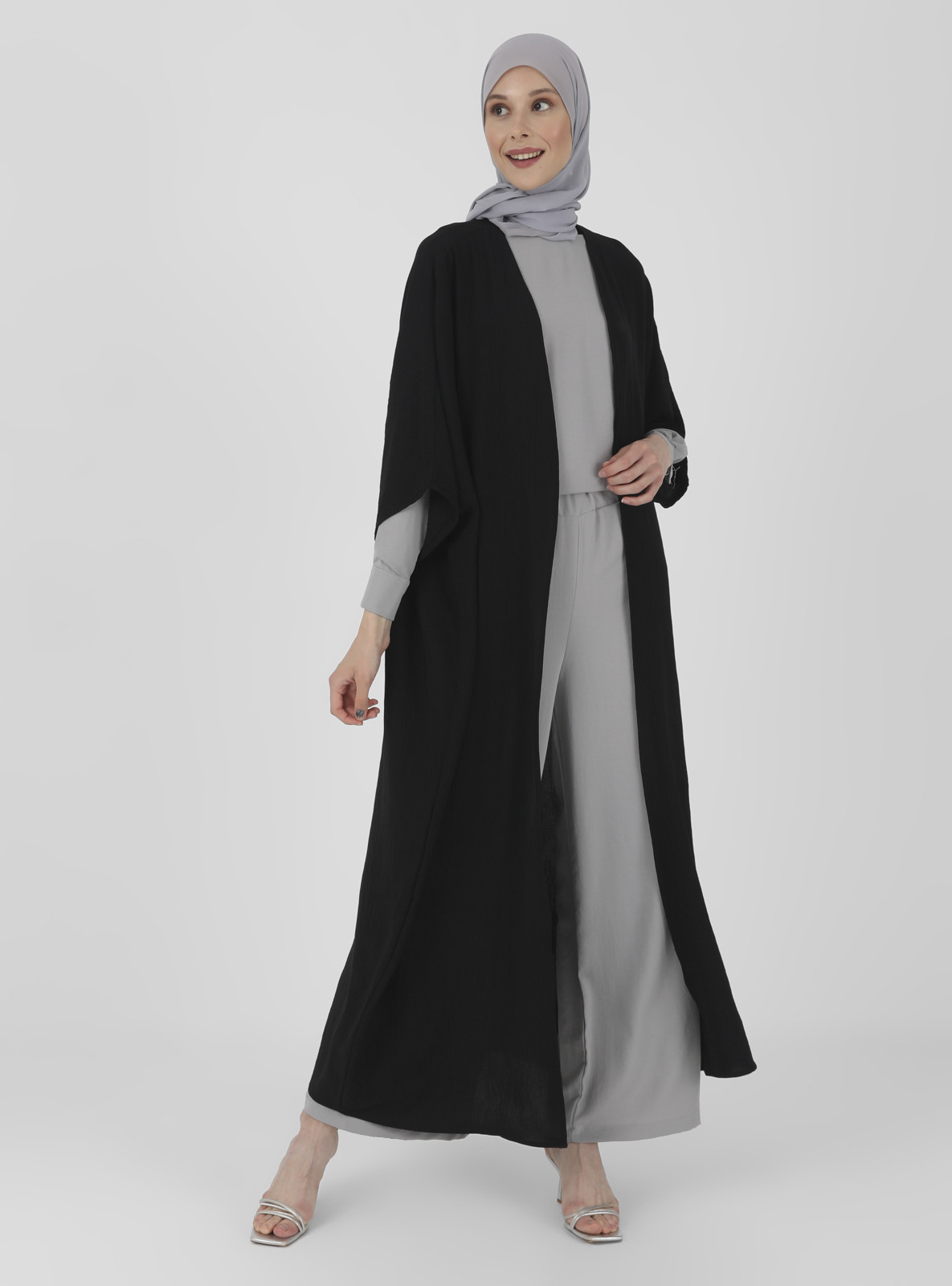Black - Unlined - Abaya | Modanisa (US)