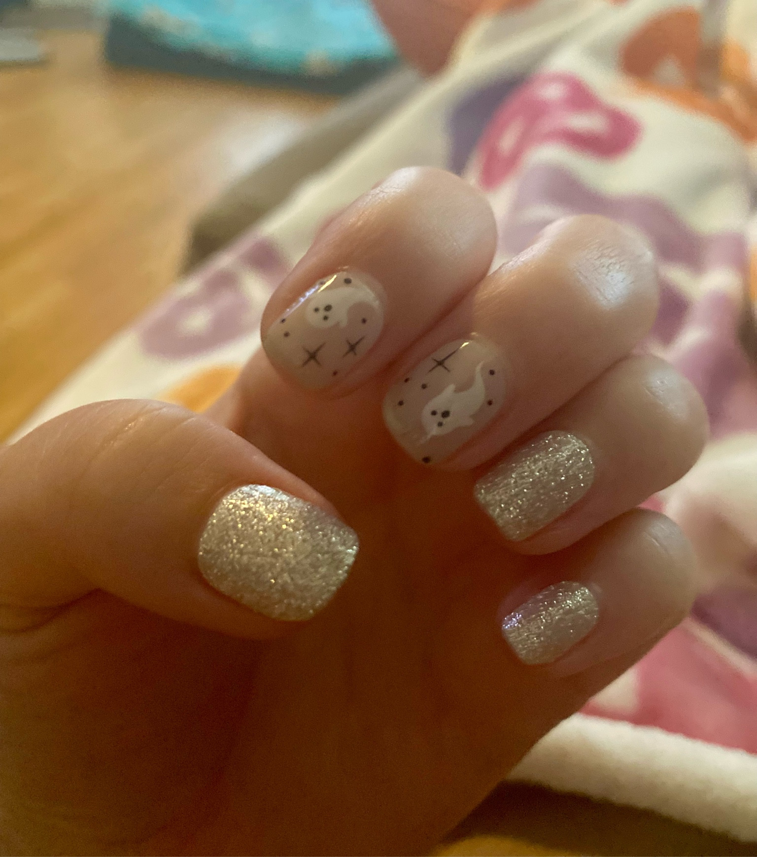 Easy fun spooky nails!
Long lasting gel nail stickers

#LTKBeauty #LTKSeasonal #LTKHalloween
