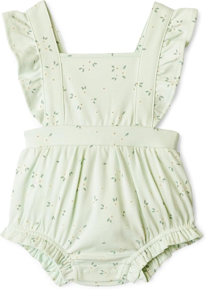Amazon Essentials x Sofia Grainge Baby Girls' Cotton Sleeveless Romper with Ruffles | Amazon (US)