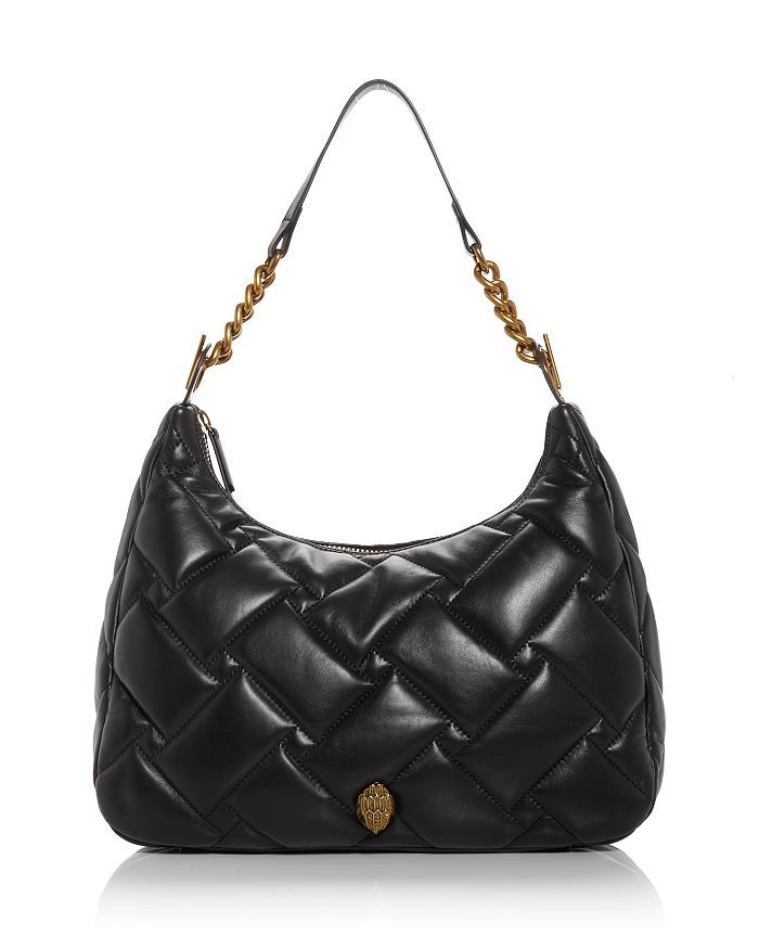 KURT GEIGER LONDON Kensington Soft Quilted Leather Hobo Handbags - Bloomingdale's | Bloomingdale's (US)