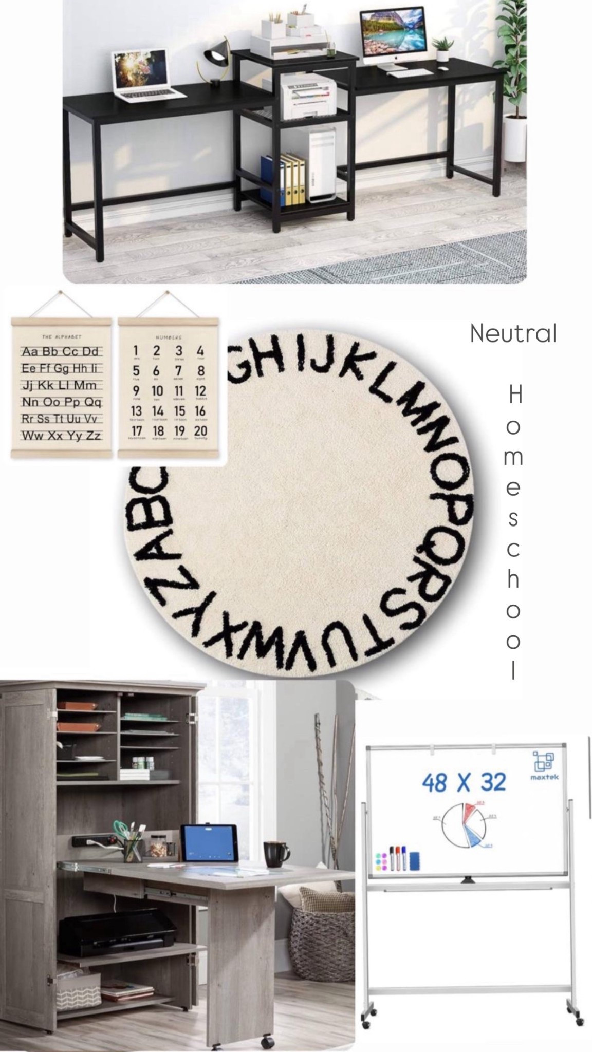 Favorite neutral homeschool finds ✏️

#LTKHome #LTKKids