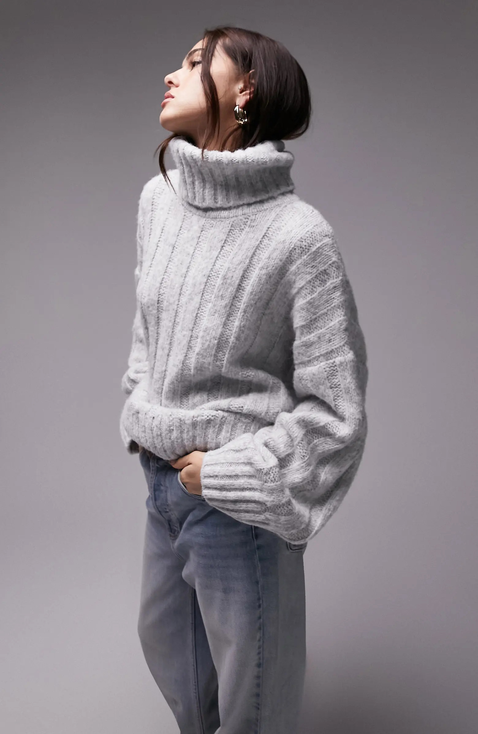 Turtleneck Rib Sweater | Nordstrom