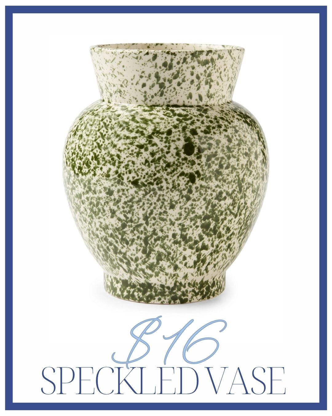 Add charm to your shelf or table with this affordable $16 speckled vase. The unique green and white design adds a pop of texture to any space. A perfect budget-friendly decor piece that looks high-end without the price tag!

affordable home decor, green speckled vase, crown & ivy, Belk 

 #LTKHome