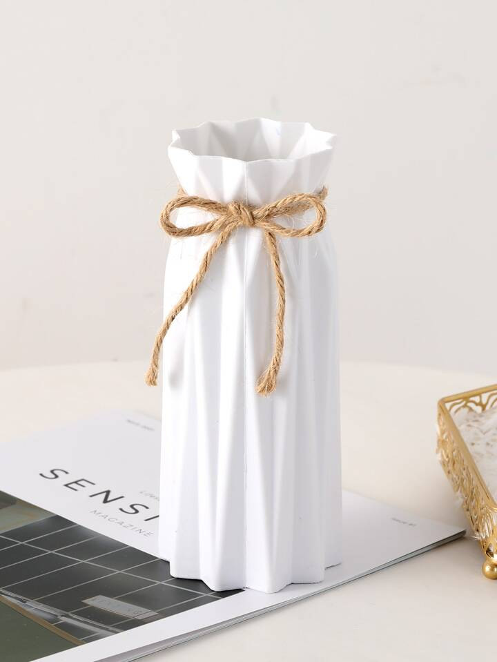 1pc Indoor Decorative Vase, Dried Flower Container, Creative Flower Insert Ornament, PE Vase | SHEIN