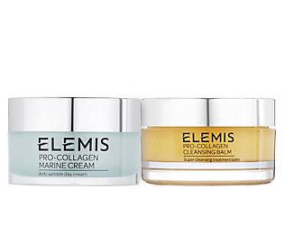 ELEMIS Pro-Collagen Marine Cream & Cleansing Balm Duo | QVC