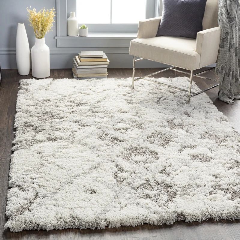 Dittman Performance Gray/White Rug | Wayfair North America