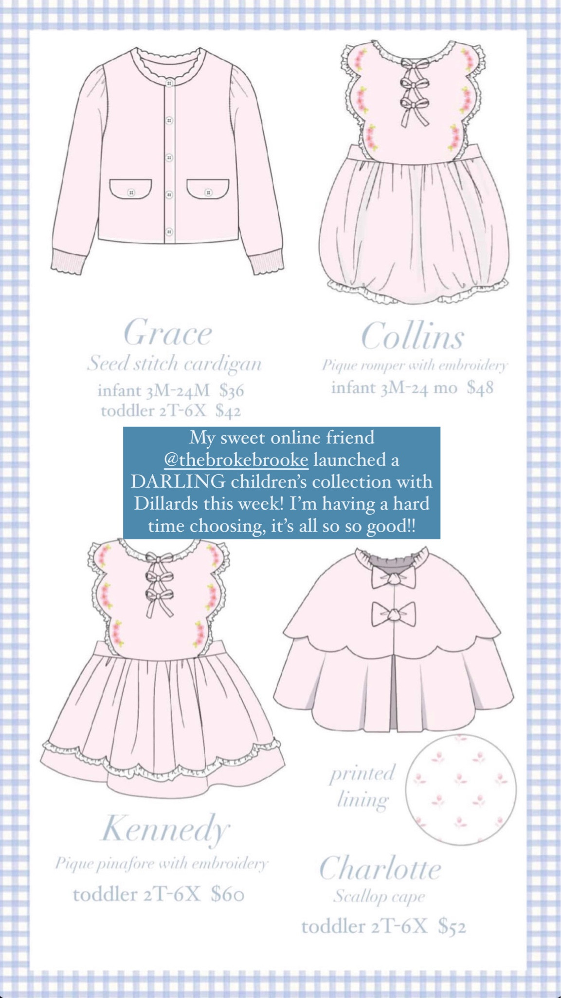 My Broke Brooke x Edgehill Collection picks!!
