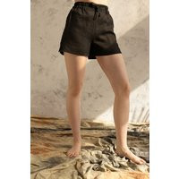 Linen Shorts/Women High Waisted Linen Shorts | Etsy (US)