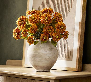 Faux Yellow Dahlia Bundle | Pottery Barn (US)