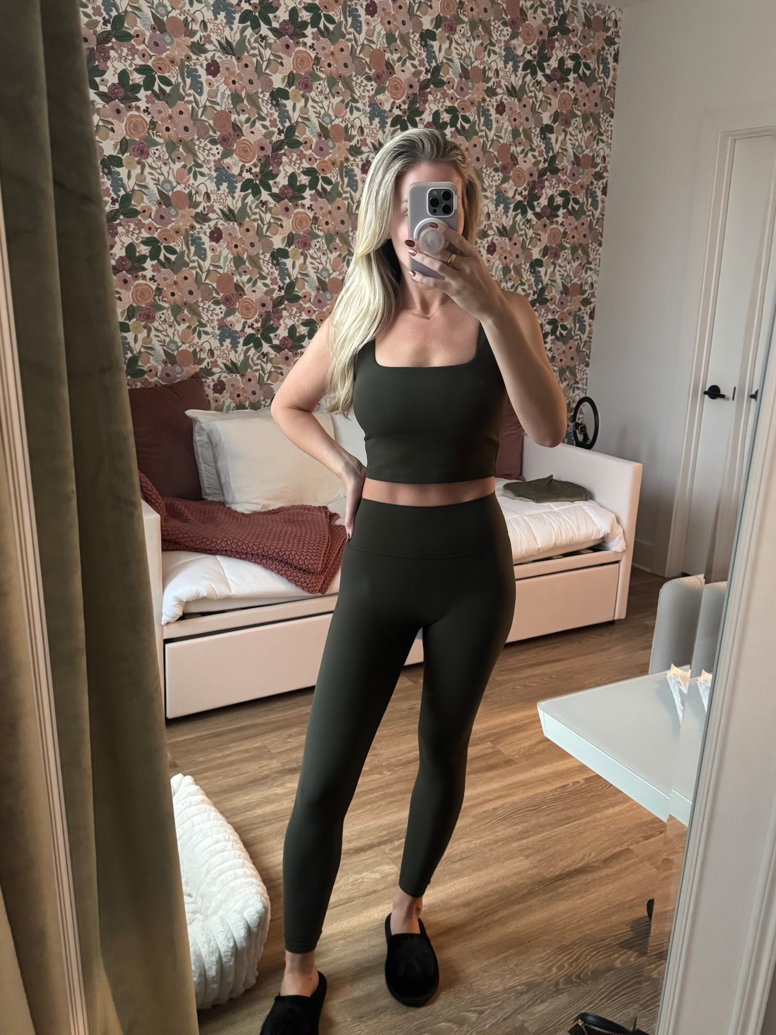 The BEST Lulu dupe from Amazon!! Honestly, everything about it is better than Lulu - trust me. I’m wearing a small on the top and bottoms. Enjoy! 

#lululemon #activewear #luludupe 

#LTKActive #LTKFindsUnder50 #LTKGiftGuide