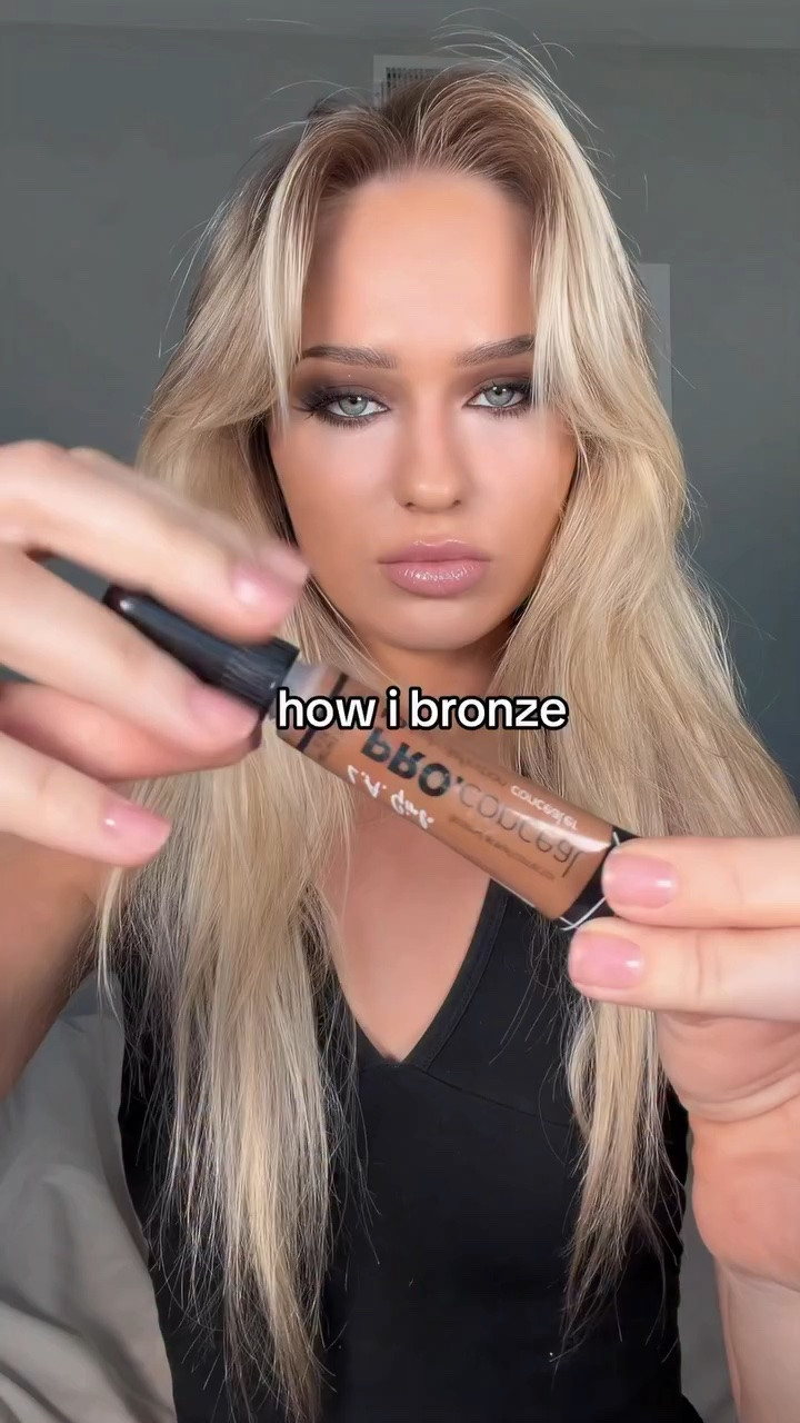 i swear “beautiful bronze” makes bronzing so effortless @lagirlcosmetics