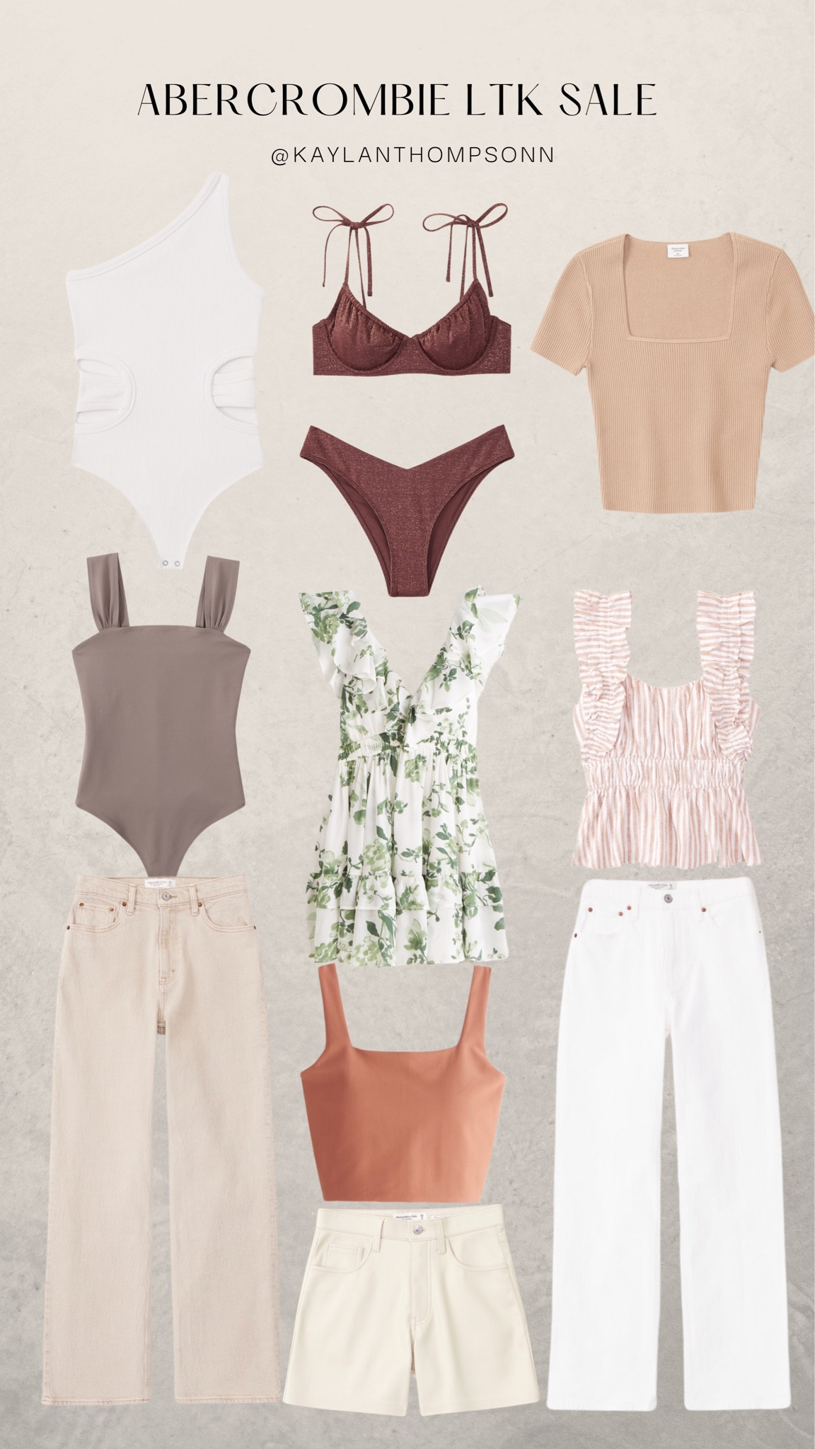 Abercrombie spring outfits are a must grab during the LTK SPRING SALE! Use code AFLTK 



#LTKstyletip #LTKSale #LTKfit