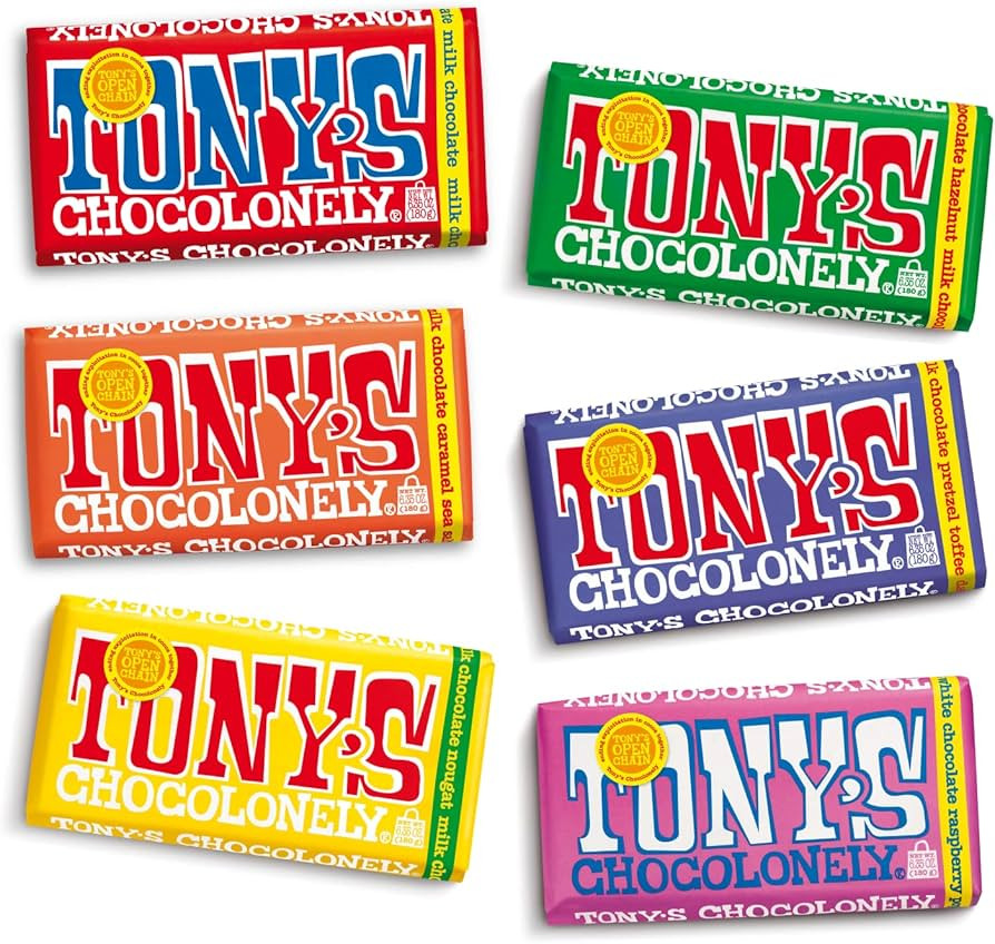Tony's Chocolonely Super Duper Milk Bundle - Belgium Chocolate, No Artificial Flavoring, Fairtrad... | Amazon (US)