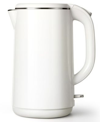 SUGIFT 1.8L Double-Wall Stainless Steel Electric Kettle with Auto Shut-Off - Macy's | Macy's
