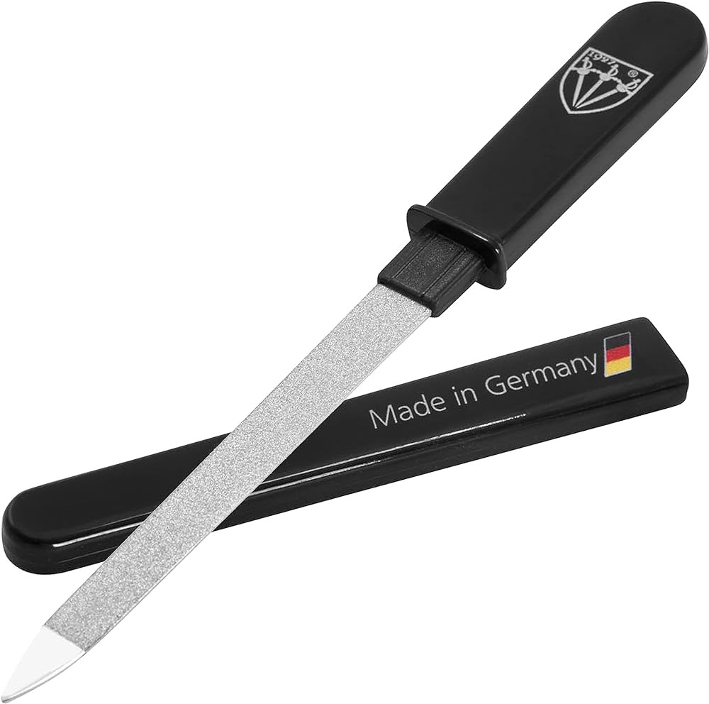 3 Swords Germany - Brand Quality Double Sided (fine & coarse) Sapphire Metal Pocket Nail File (1 ... | Amazon (US)