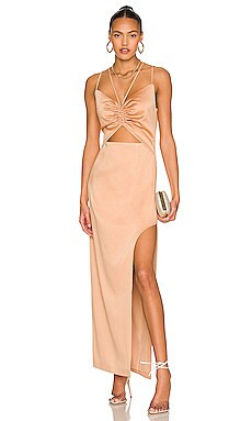 ELLIATT x REVOLVE Priscila Dress in Latte from Revolve.com | Revolve Clothing (Global)