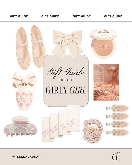 Gift guide for the girly girl 

Gift ideas, gifts for her, pink gifts 

#LTKfindsunder100 #LTKGiftGuide #LTKHoliday