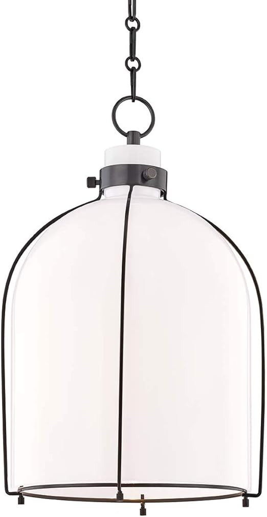 Hudson Valley Lighting 7314-OB Eldridge One Light Pendant, Old Bronze | Amazon (US)