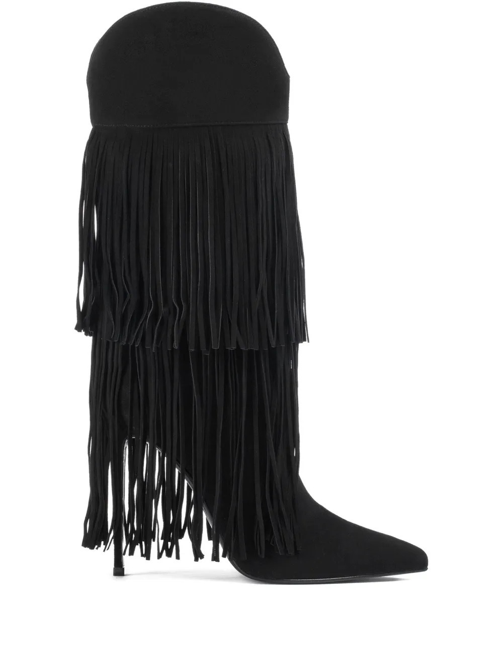 Le Silla 120mm Andy fring boots - Black | Farfetch Global