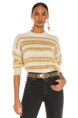 Isabel Marant Etoile Gatliny Sweater in Yellow from Revolve.com | Revolve Clothing (Global)