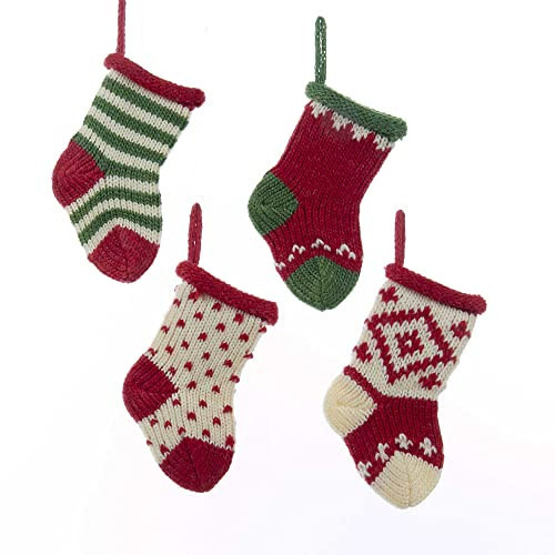 2x5" Knit Stocking 4/asstd. | Amazon (US)