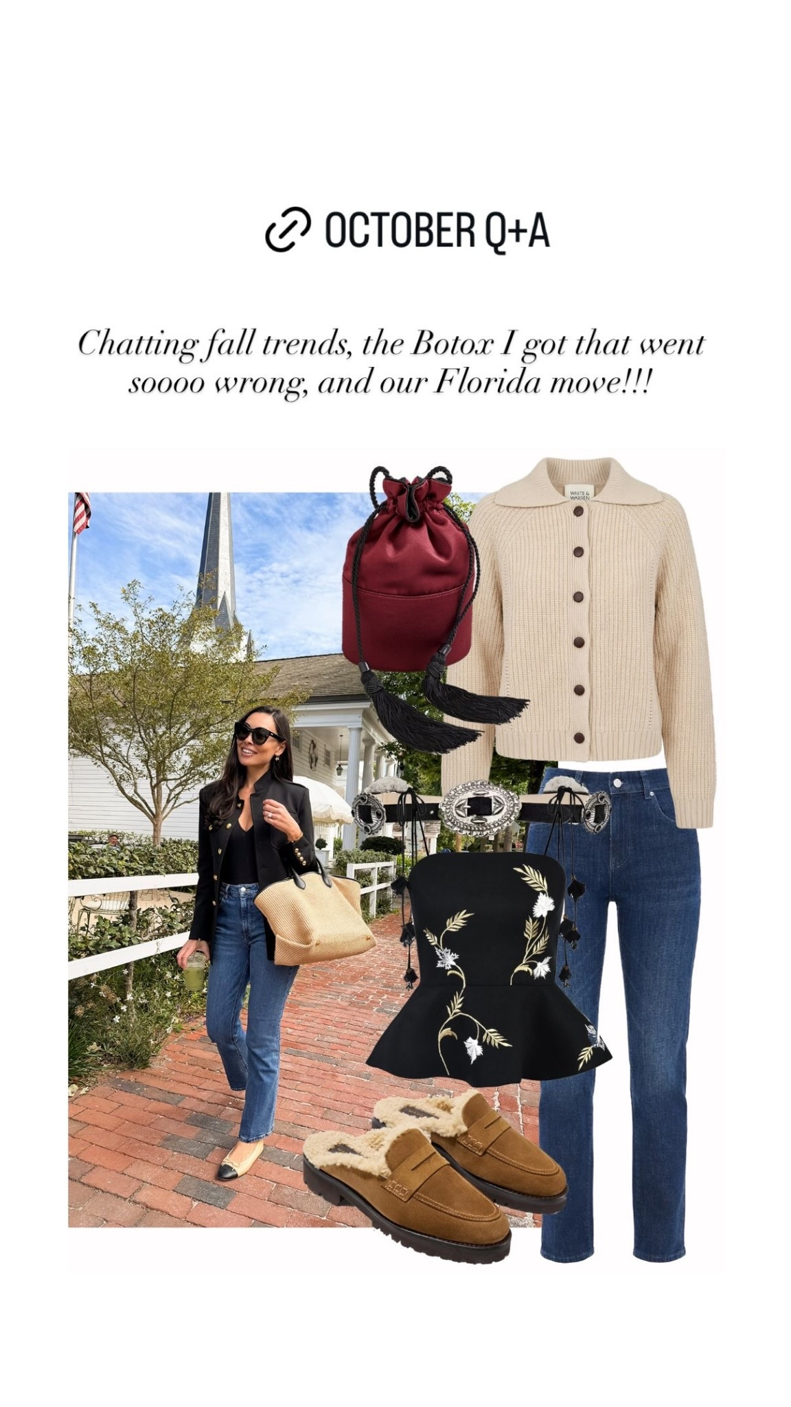 Chatting fall trends, the Botox I got that went soooo wrong, and our Florida move on Substack 🤍