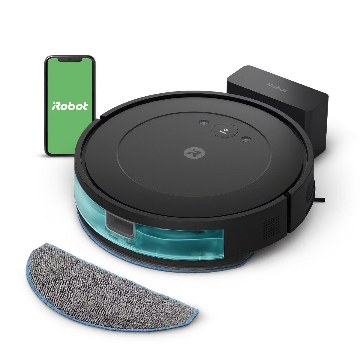 iRobot Roomba Combo Essential Robot (Y01420): Smart Mapping, Cordless, Pet Hair Pick Up, Multi-Su... | Target
