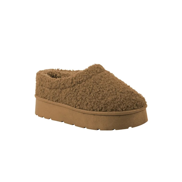 Love 83 Kids Teddy Sherpa Scuff Slipper | Walmart (US)