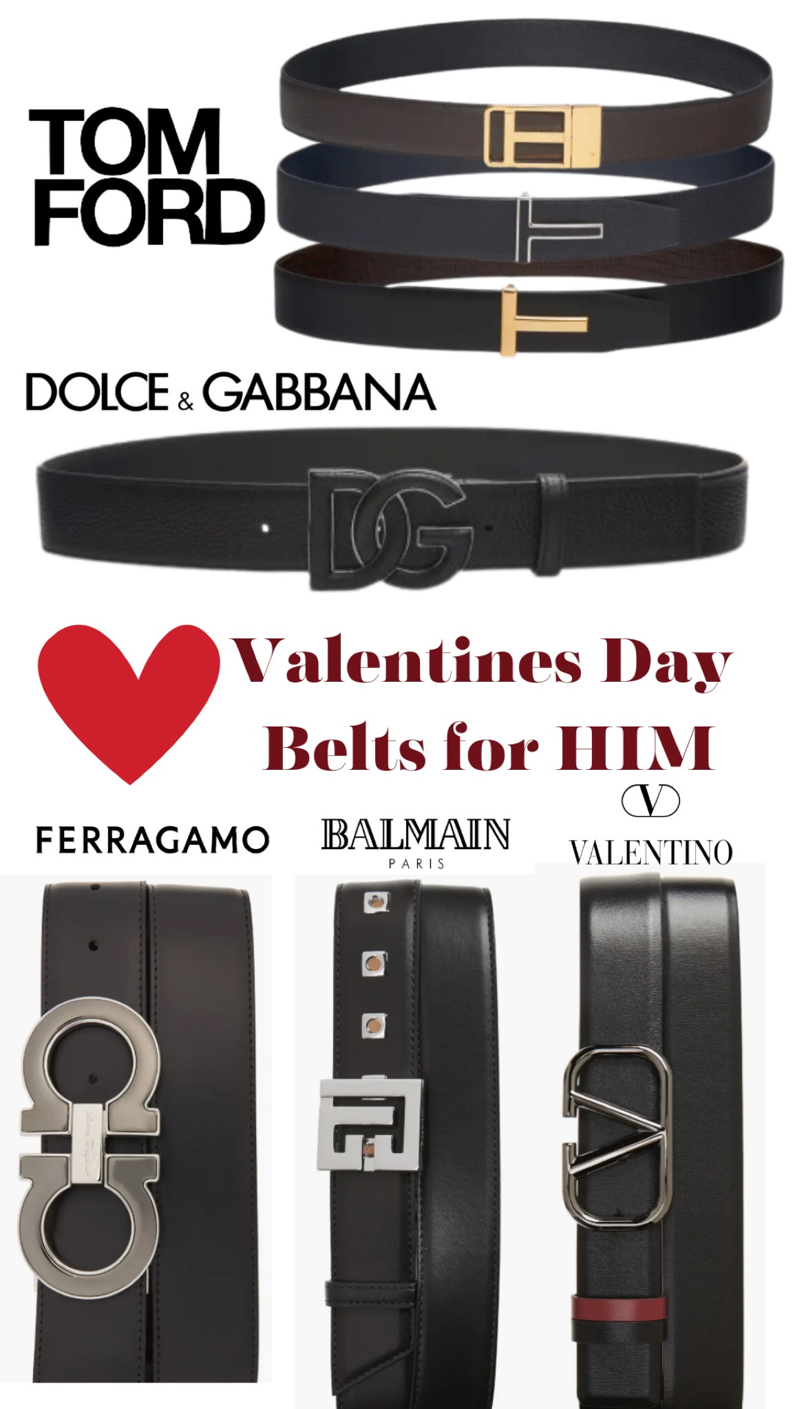 Don’t wait till the last minute to scoop up one of these designer belts for the love of your life! Valentine’s Day gifts for him

#LTKWedding #LTKGiftGuide #LTKOver40