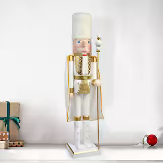36 in. Christmas Deluxe Nutcracker Josheb King(2) | The Home Depot