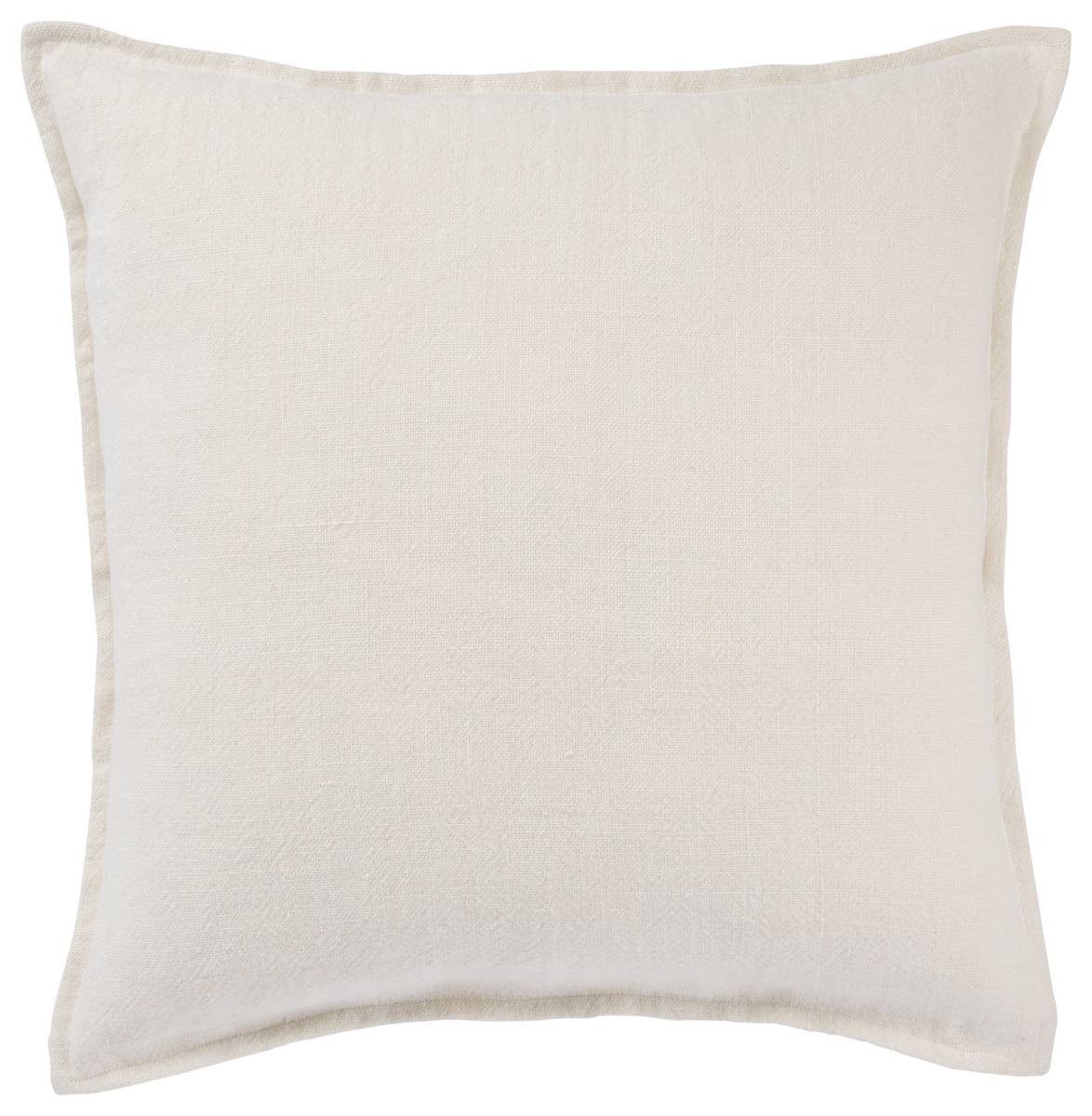Blanche Solid Ivory Down Throw Pillow 22 Inch | Scout & Nimble