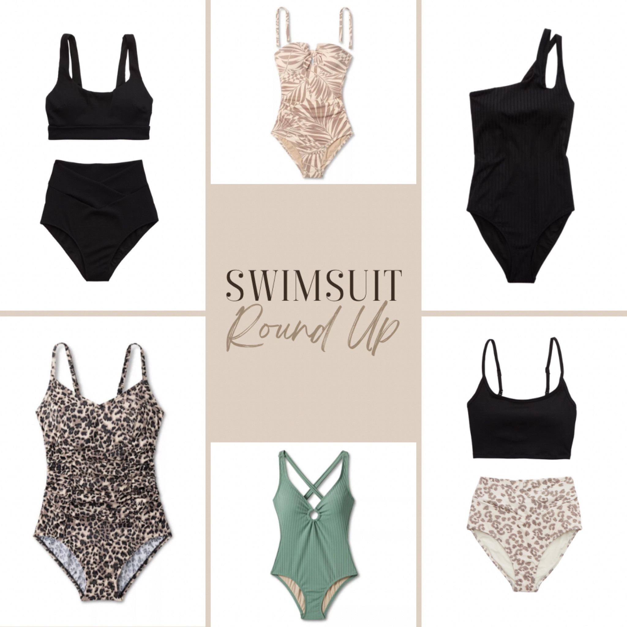 Flattering swimsuits, spring break swimsuits, summer swimsuits, one piece swimsuits, midsize swimsuits.

#LTKcurves #LTKunder50 #LTKU