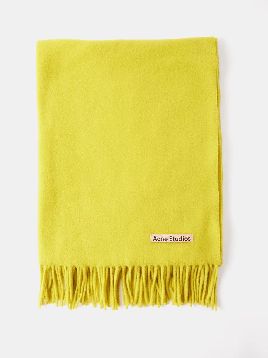 Canada fringed wool scarf | Matches (US)
