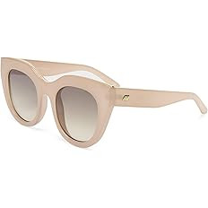 Le Specs. Air Heart Cat Eye Sunglasses Elegant Flattering Style for Women | Amazon (US)