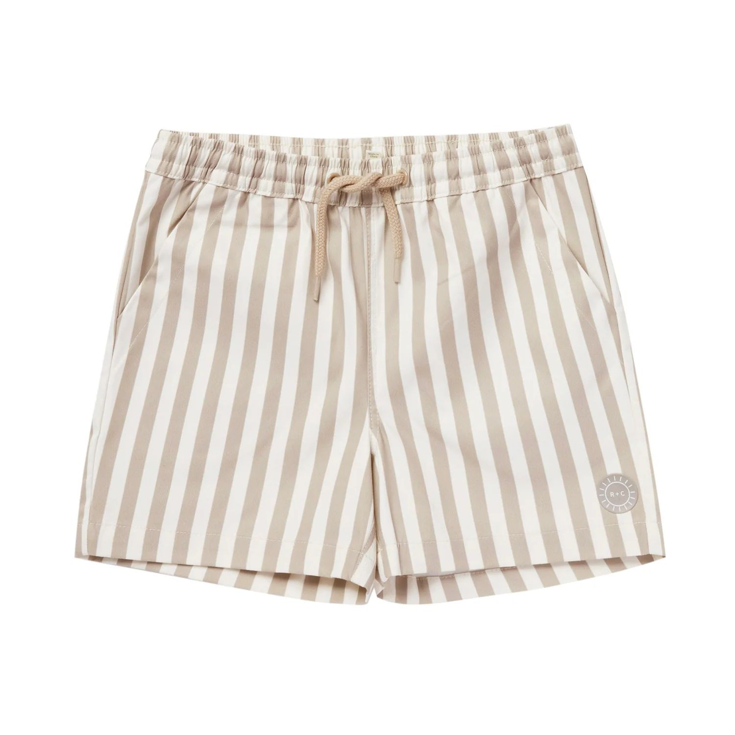 Rylee & Cru Boardshort, Grey Stripe | SpearmintLOVE