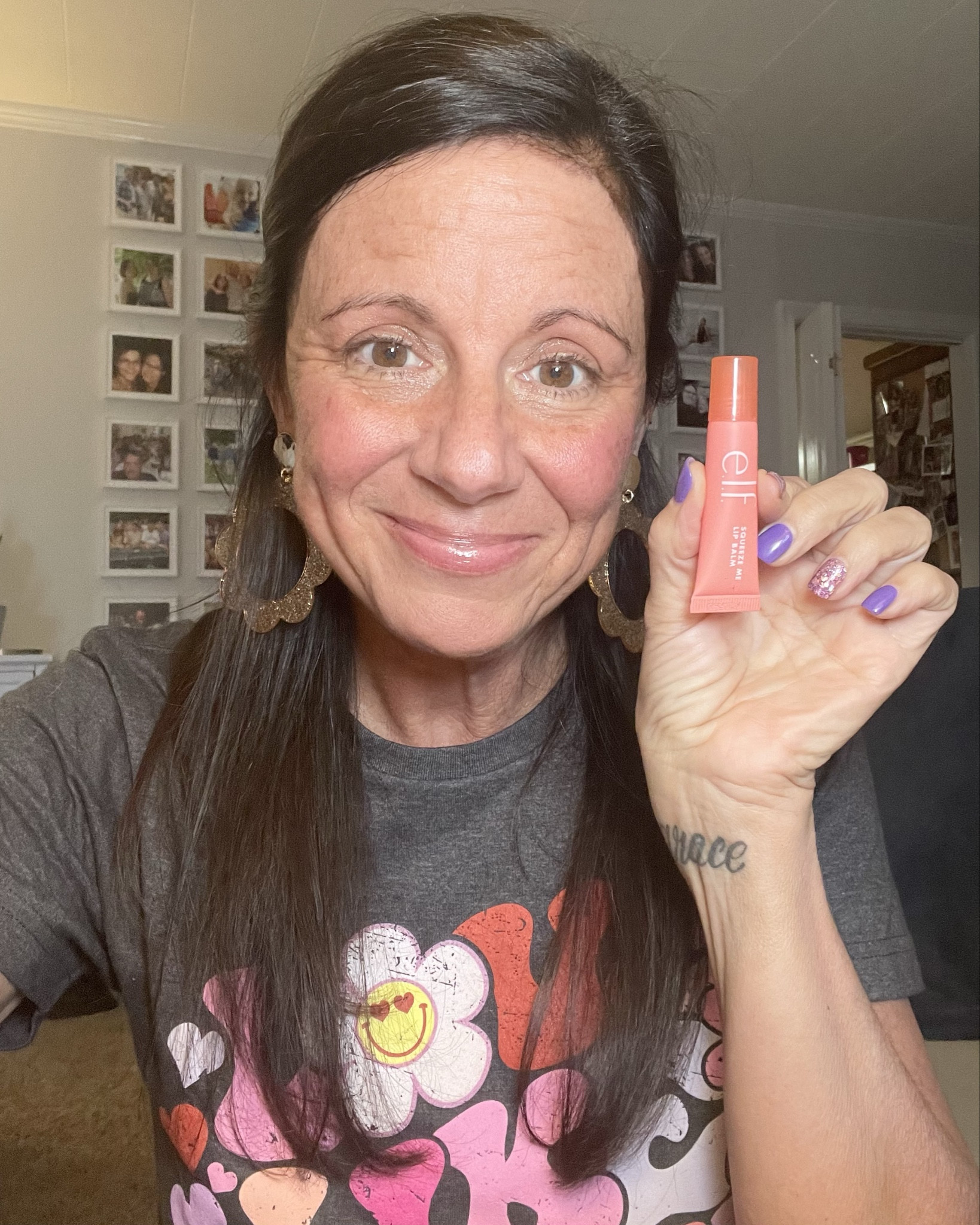 So fun! Comes in several flavors! I love it. And you can afford it! Just $4 per flavor! You can grab them all. I’m going to!

e.l.f. Cosmetics Squeeze Me Lip Balm helps hydrate and nourish lips with a sheer tint of color. Enriched with lip-loving ingredients like Hyaluronic acid, shea butter, and goji berry, this leave-on lip balm is perfect for getting a boost of moisture wherever you are.

#LTKbeauty #LTKGiftGuide