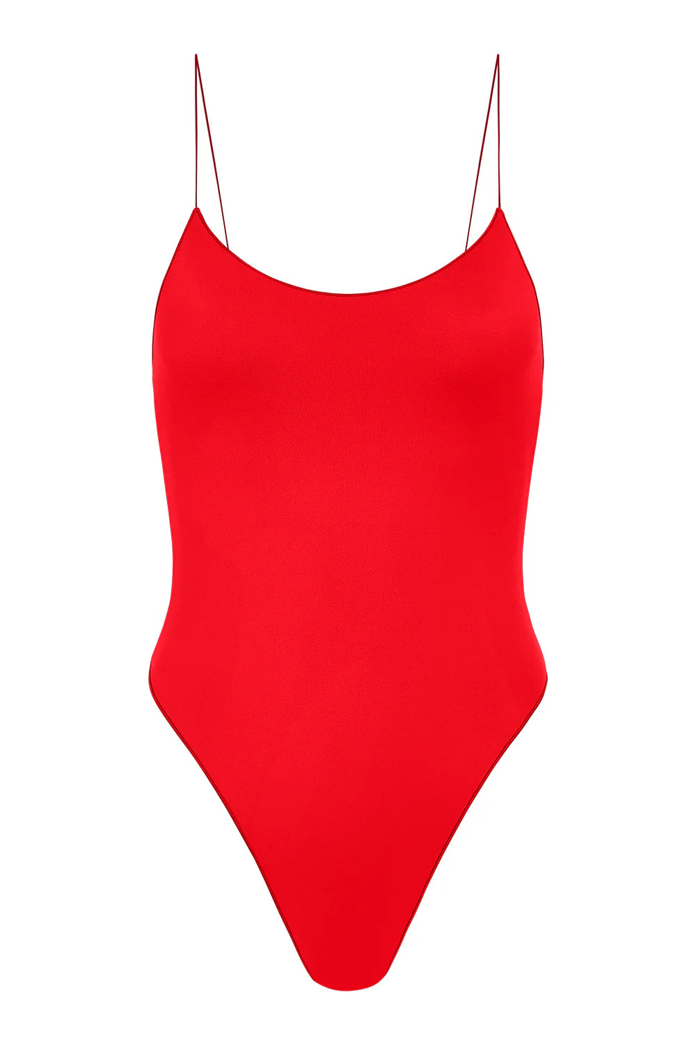 the C one piece in tomato soft compression | Tropic of C