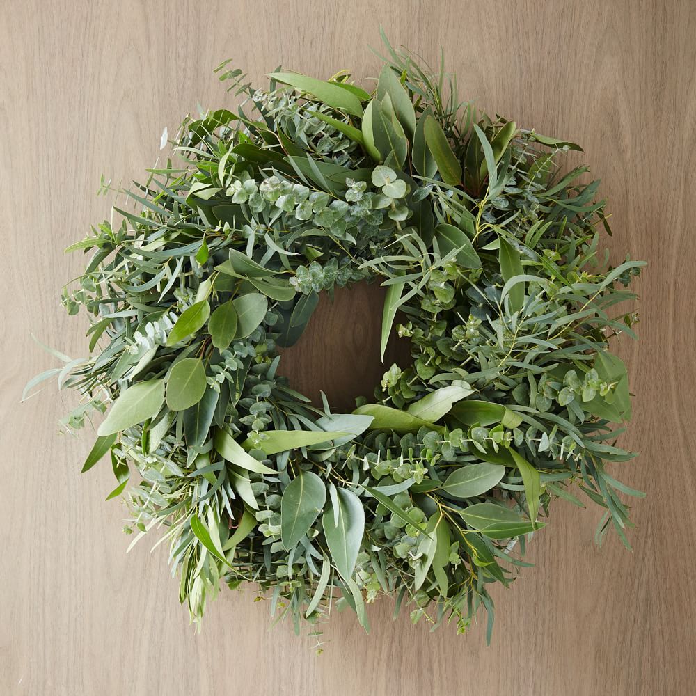 Mixed Eucalyptus Wreath | West Elm (US)