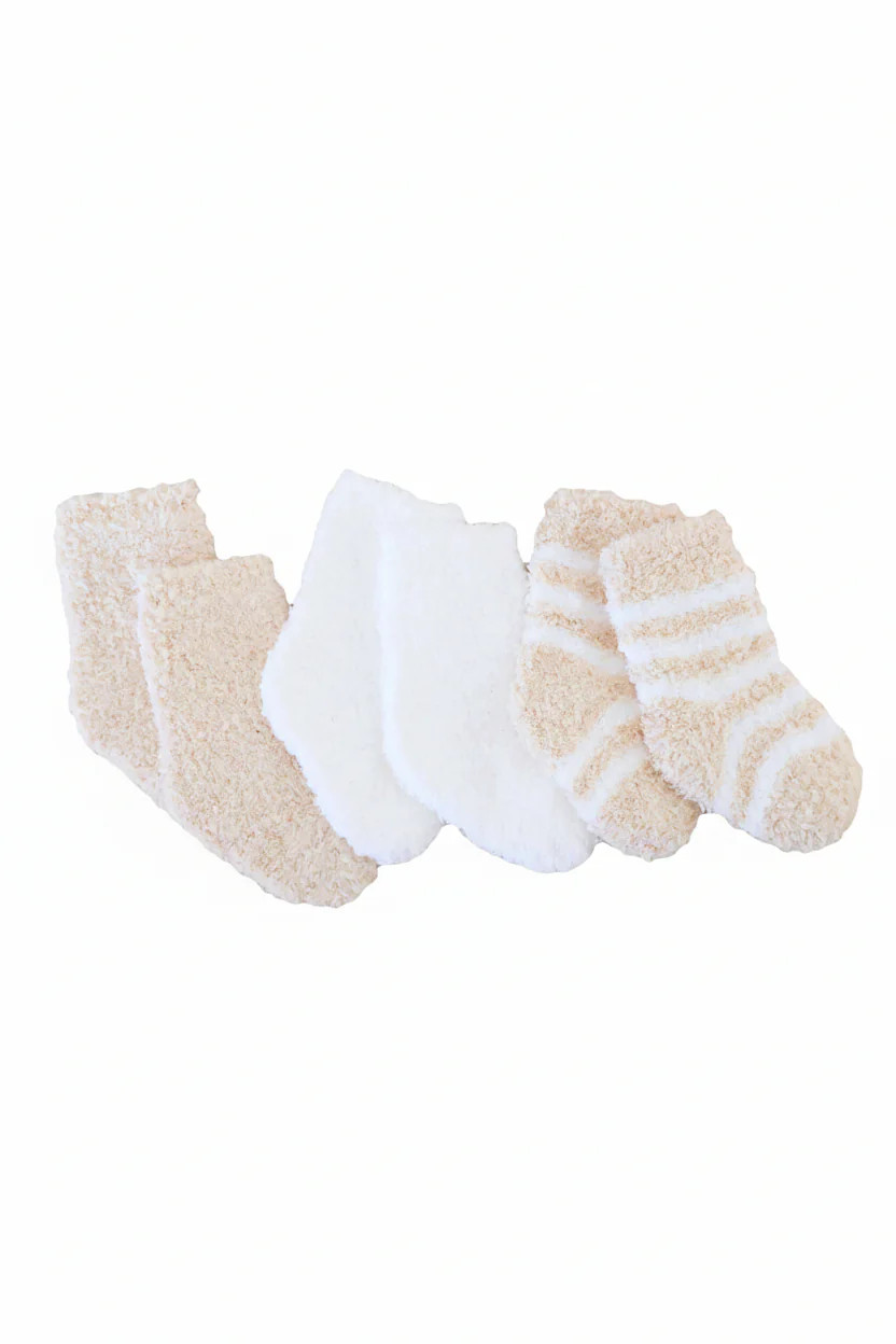 CuddleLane™ Sock Bundle | Warm Beige | Caden Lane