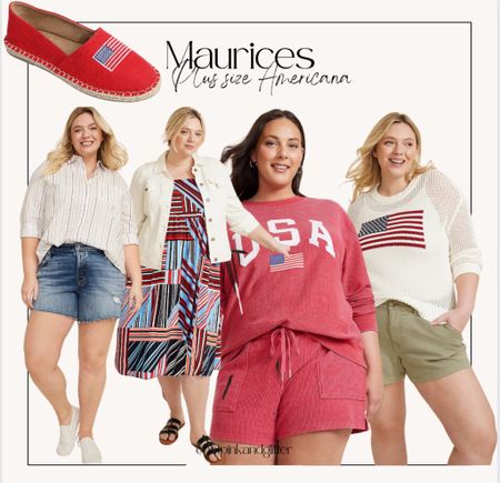 Maurice's plus size Americana looks just in time for summer! 

#LTKstyletip #LTKplussize