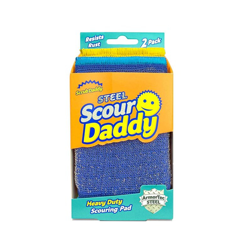Scrub Daddy Scour Daddy Heavy Duty Scouring Pad For All Purpose 2 ct | Walmart (US)