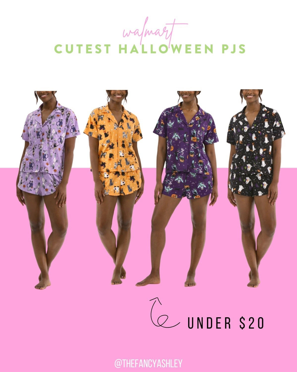 Get excited because our favorite Walmart holiday pajamas are back! Celebrate spooky season and sleep in style with these cute sleepwear finds. Several colors and style options to choose from, all under $20. These go fast, so run, don't walk!

#LTKFindsUnder50 #LTKStyleTip #LTKSeasonal