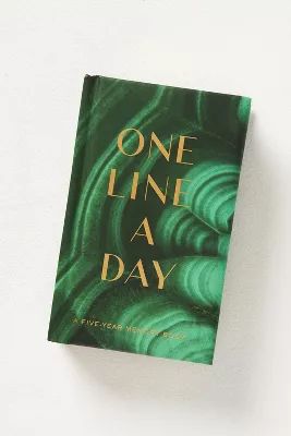 One Line a Day: A Five-Year Memory Book | Anthropologie (US)