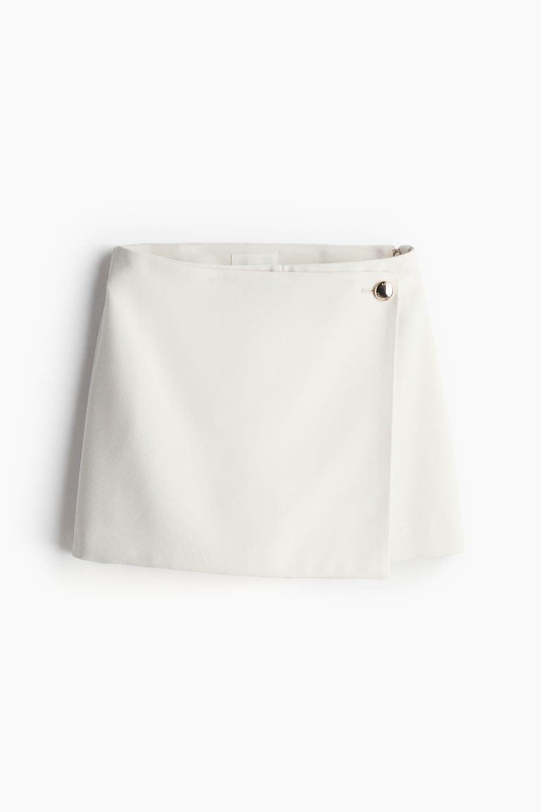 H & M - Mini Skort - White | H&M (US + CA)