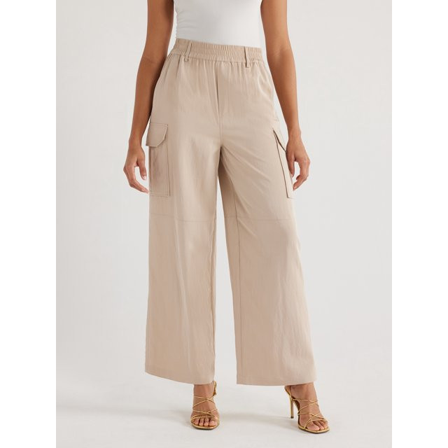 Scoop Women’s Cargo Pants, Sizes XS-XXL | Walmart (US)