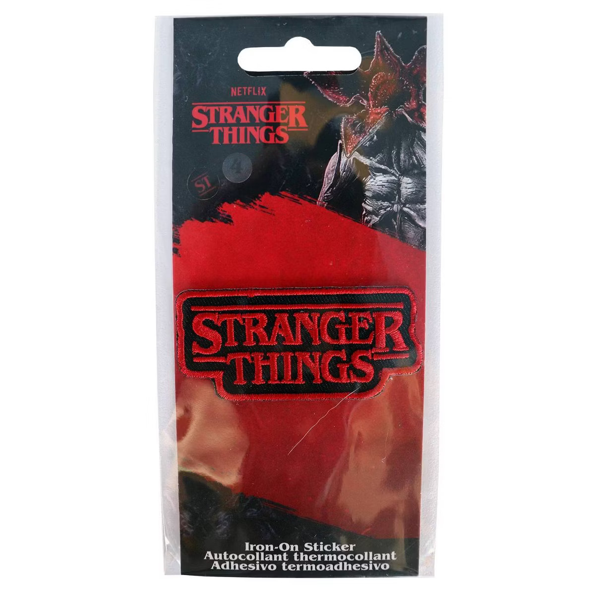 Stranger Things Logo Iron-On Patch | Target