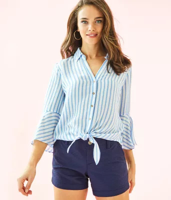 Lysa Tie-Front Top | Lilly Pulitzer