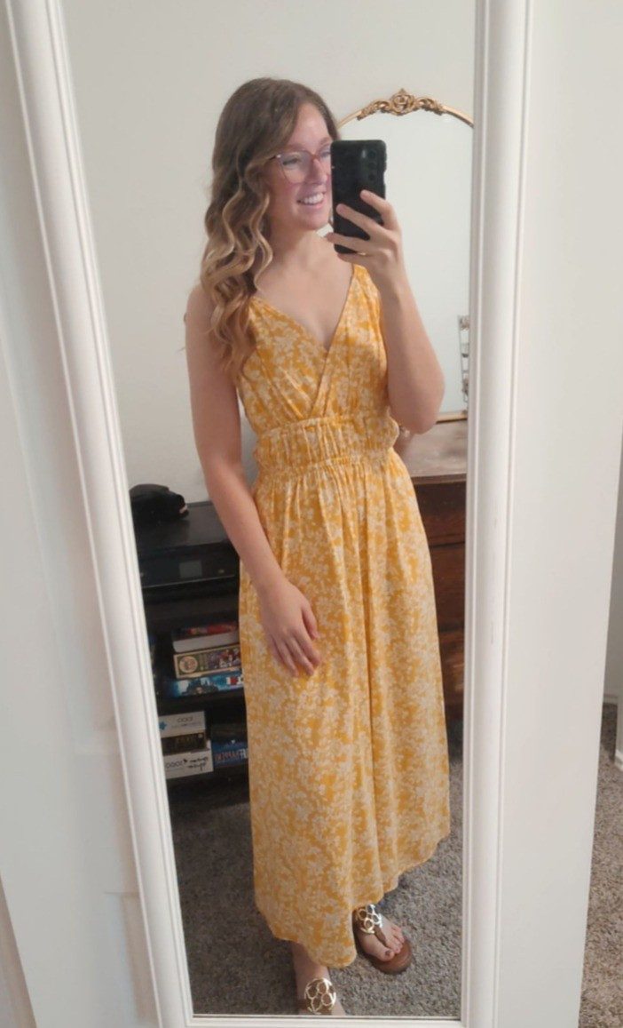 Bright Yellow Dress | Wedding Guest Dress | Target Dress | Universal Thread | Midi Dress 

#LTKWedding #LTKStyleTip #LTKSummerEdit