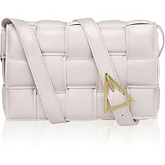 ZooLLyn Woven Padded Cassette Crossbody Trend Shoulder Bag for Women Clutch Bag Square Purse Hand... | Amazon (US)