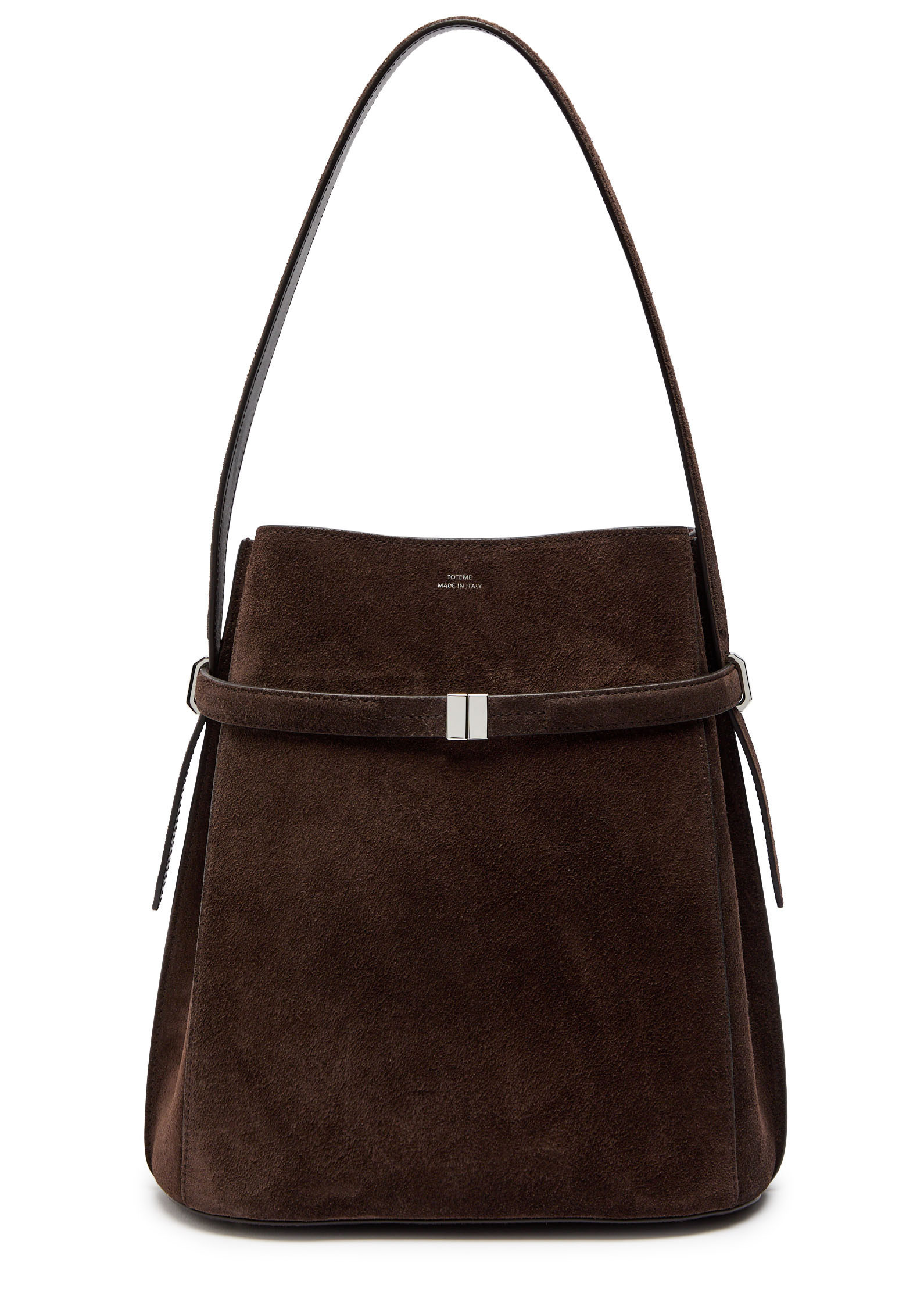 Belted suede bucket bag | Harvey Nichols
